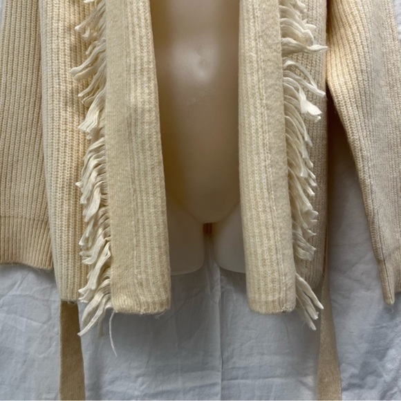 JOE Fresh tasseled belted cardigan size medium - Picture 5 of 11